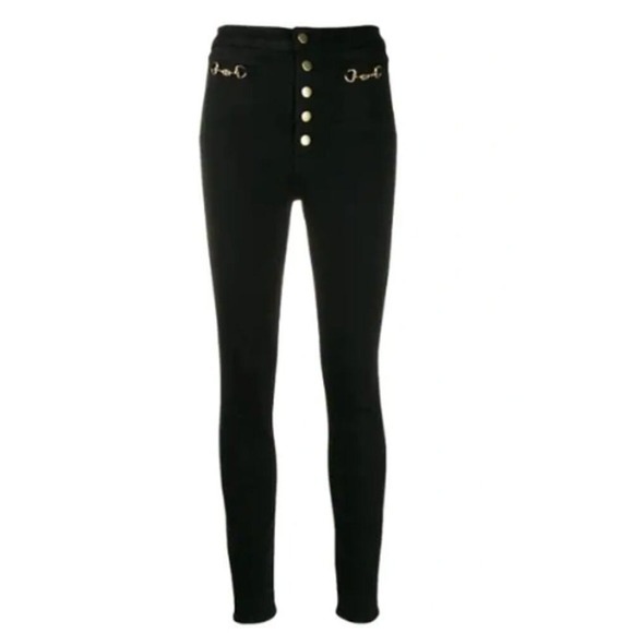 J Brand Denim - J BRAND Sabine High-rise‎ Skinny Jeans In Black